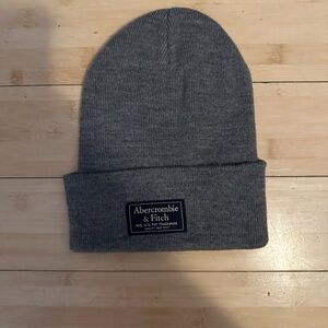 Abercrombie & Fitch Gray Beanie